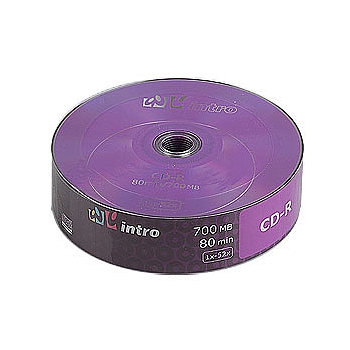  Intro CD-R 700mb 52x Shrink (25) (25/600/18000)
