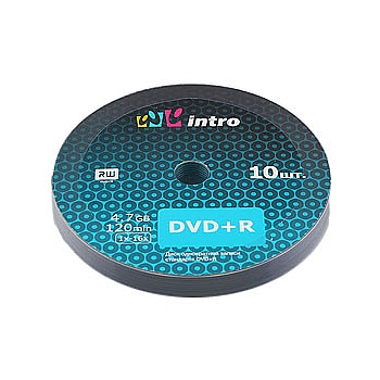  Intro DVD+R 16 Shrink (10) (10/600/24000)