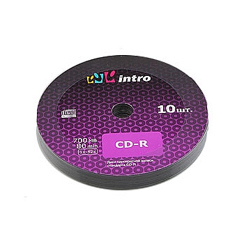  Intro CD-R 700mb 52x Shrink (10) (10/600/24000)