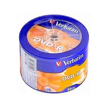 VERBATIM 43731 Verbatim DVD-R 4.7Gb, 16x Shrink (50) (50/300/21600)