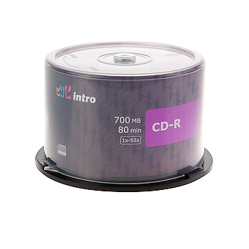  Intro CD-R 700mb 52x Cake (50) (50/600/21600)