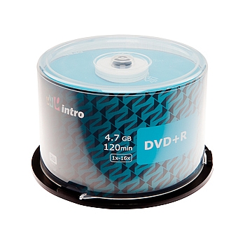  Intro DVD+R 16 Cake (50) (50/600/21600)