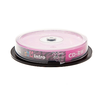  Intro CD-RW 700 mb 12 Cake (10) (10/200/14000)
