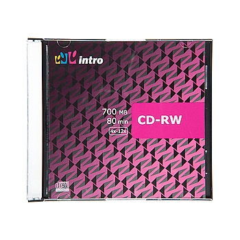  Intro CD-RW 700 mb 12 Slim (5) (5/60/5880)