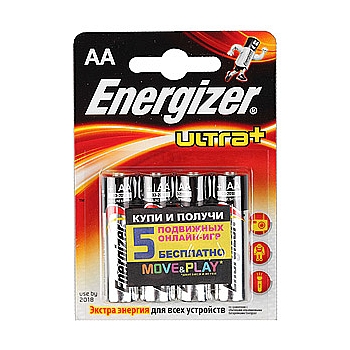  Energizer LR6-4BL Ultra + (4/96)
