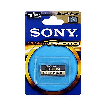  Sony CR123 [CR123AB1A] (10/80/5760)
