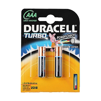  Duracell LR03-2BL TURBO (20/60/10800)