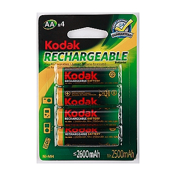  Kodak HR6-4BL 2100mAh Pre-Charged [KAARPC-4] (80/640)