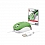 Trust 16153  Trust Nanou Micro Mouse - Green (Micro Mouse - Green) USB (40/960)