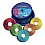VERBATIM 43711 Verbatim CD-R 700mb, 52x, Cake (50) Color (50/200/16000)